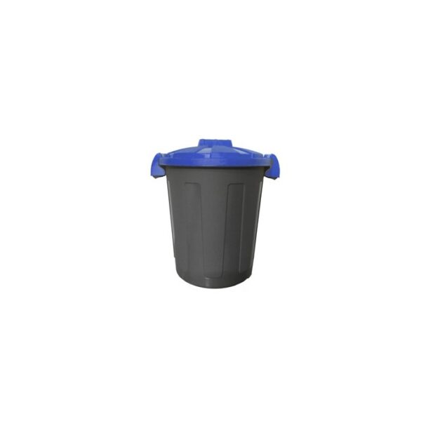 Contenitore Portarifiuti Dusty 25lt C Coperchio Blu 105 25 Blb 8004331105252