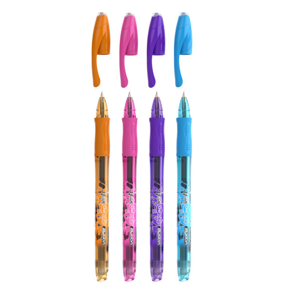 Scatola 12 Penna Sfera Gel Cancellabil Gelocity Illusion 0 7 Col Ass Fun Bic 944073 3086123465091