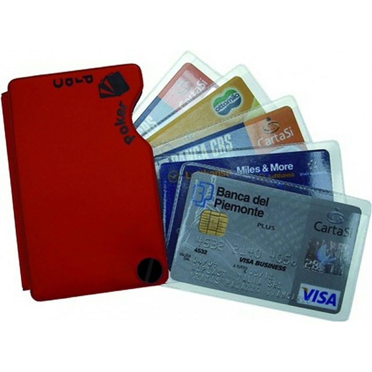 Pokercard Portacard a 5 Spazi Slide a Rotazione Alplast 905 8015915009057