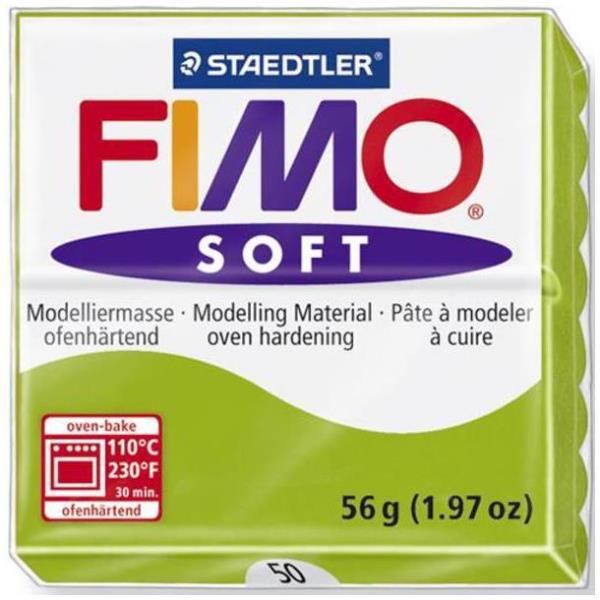 Fimo Soft 57 G Verde Mela Fimo 8020 50 4006608809652