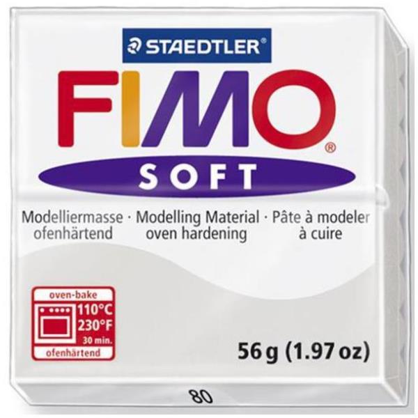 Fimo Soft 57 G Grigio Delfino Fimo 8020 80 4006608809874