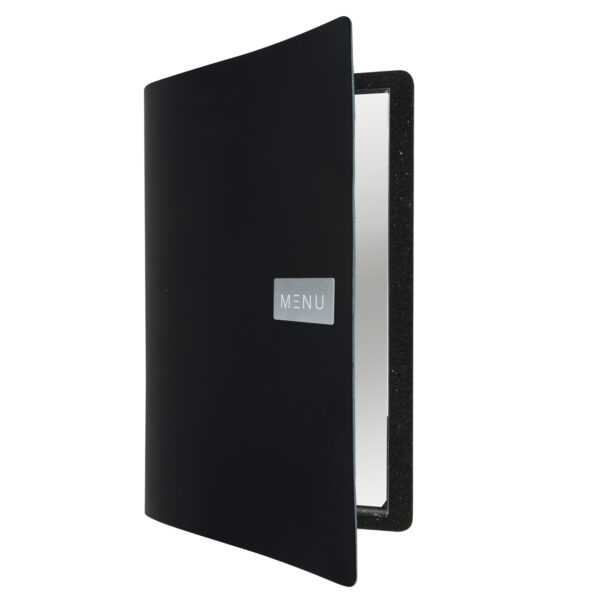 Porta Menu 39 A4 24x33cm Nero Royal con 1 Inserto Doppio Mc Lr A4 Robl 8719075284049