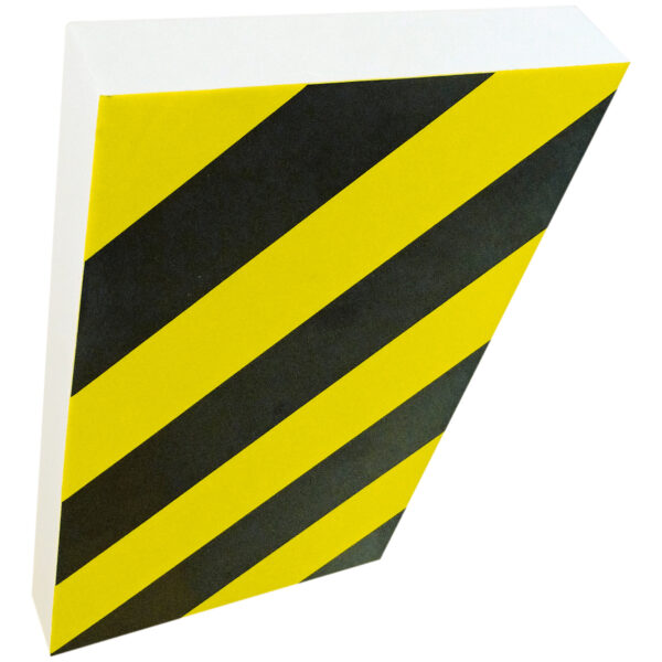 Paracolpi a Foglio in Gomma Nbr L100 X H150cm Giallo Nero Pgv1502 8008076715028