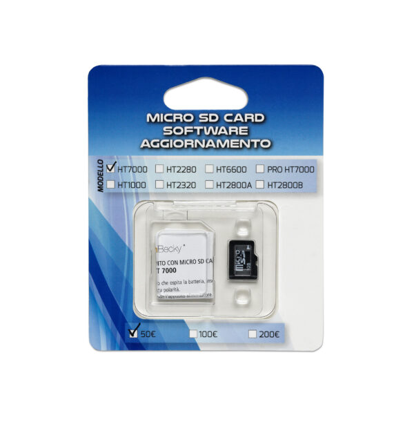 Micro Sd Card Aggiornamento 100 200 Verificabanconote Ht1000 Sd1000 8028422100001