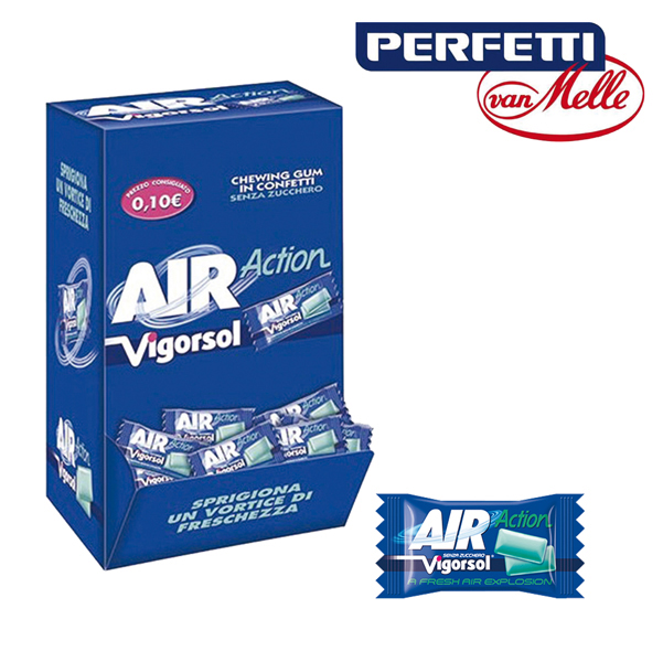 Chewing Gum Vigorsol Air Scatola 250pz Perfetti