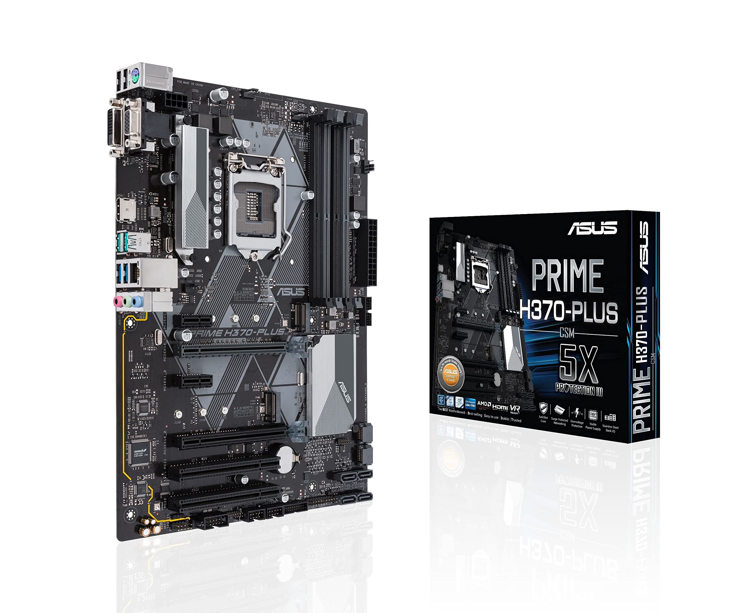 Prime H370 Plus Csm S1151v2 Atx Asustek Computer 90mb0wa0 M0eayc 4712900984675