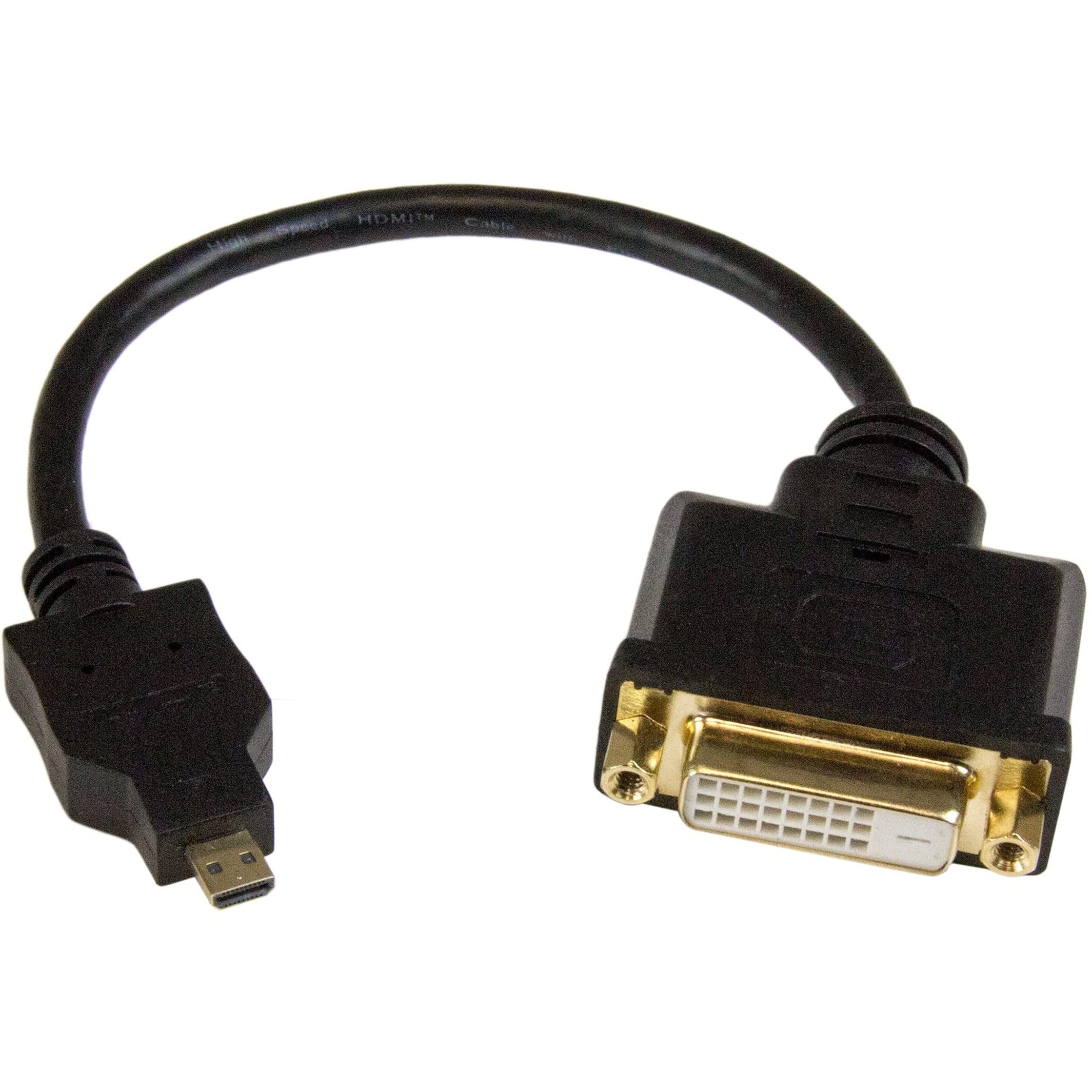 Adattatore Micro Hdmi a Startech Audio Video Hdddvimf8in 65030861397