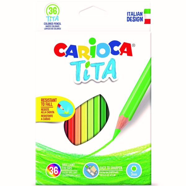 Conf36 Matite Colorate Tita Ass Carioca 42795 8003511427955