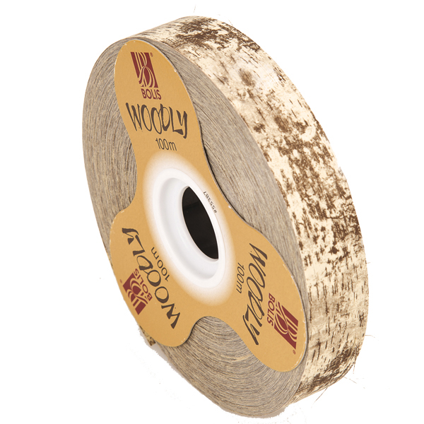 Rotolo Nastro Woodly Corteggia 24mmx100mt Avorio Bolis 51282421044 8001565516540