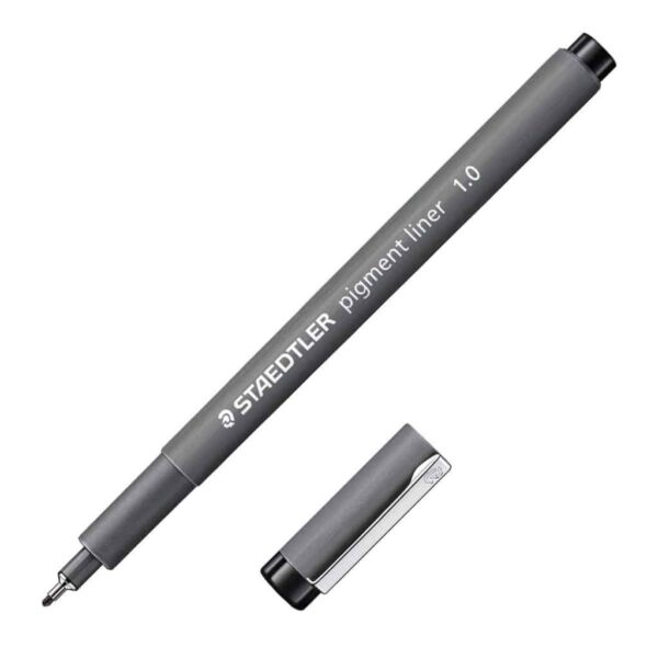 Pigment Liner 1 00 Nero Staedtler 308 10 9 4007817014011