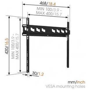 Staffa Economica Fissa Vesa 400x400 Vogels 8563000 8712285339783