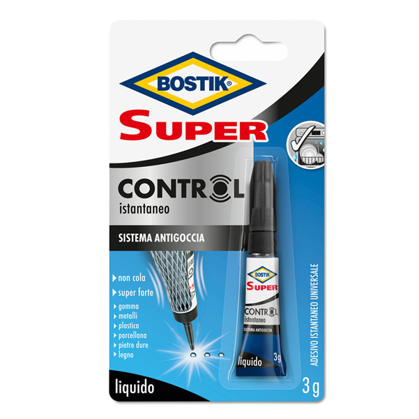 Colla Istantanea Universale Bostik Super Control 3g D2738 8023779652005