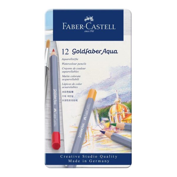 Matite Aqua Ast Met Col Ass Faber Castell 114624 4005401146247