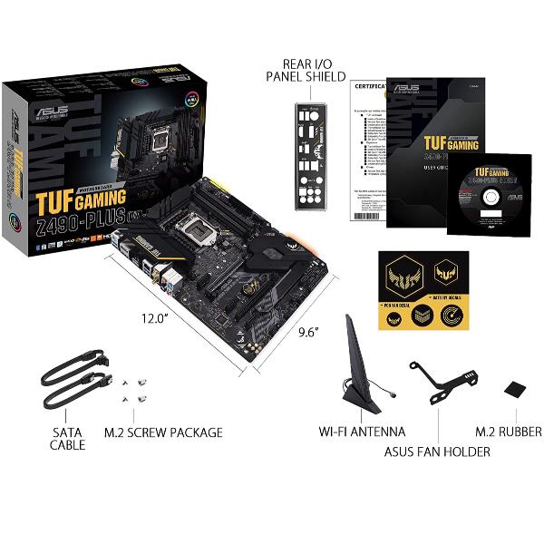 Tuf Gaming Z490 Plus Wi Fi Asus 90mb1330 M0eay0 4718017678179