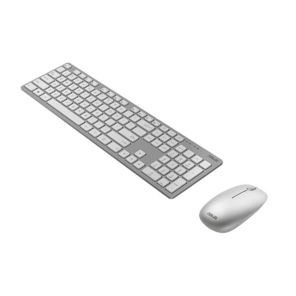 W5000 Keyboard Mouse Wirless Wh Asus 90xb0430 Bkm0w0 4712900618280