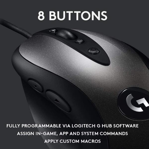 G Mx518 Gaming Mousesd Logitech 910 005545 5099206082069