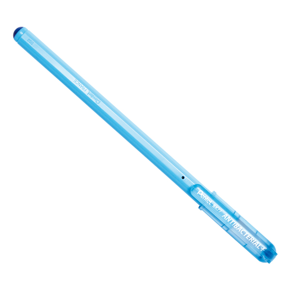 Penna Sfera Superb Antibacterial Punta 0 7mm Inchiostro Blu Pentel Bk77ab Ce 3474374770031