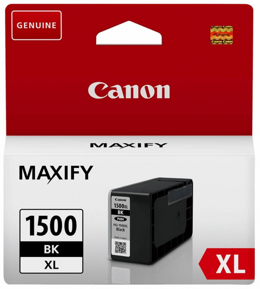 Pgi 1500xl Cartuccia Nero Canon Supplies Ink Hv 9182b001 4549292003772