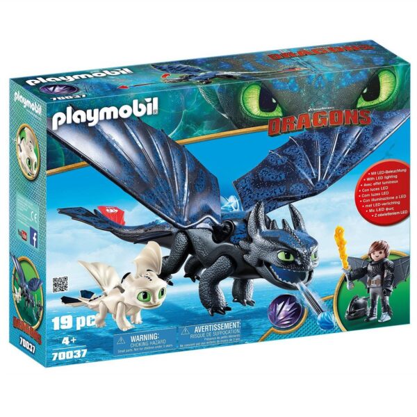 Set Hiccup e Sdentato Playmobil 70037a 4008789700377