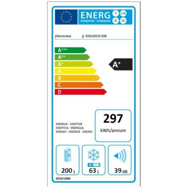 Combi Inc Enn2853cow a Vent 177cm Electrolux 925501023 7332543419302