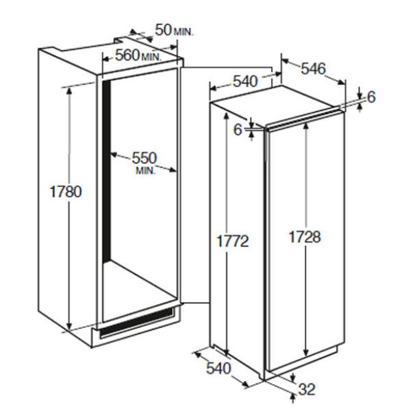 Combi Inc Scb61816ns a 177cm Tnf Aeg 925505014 7332543508570