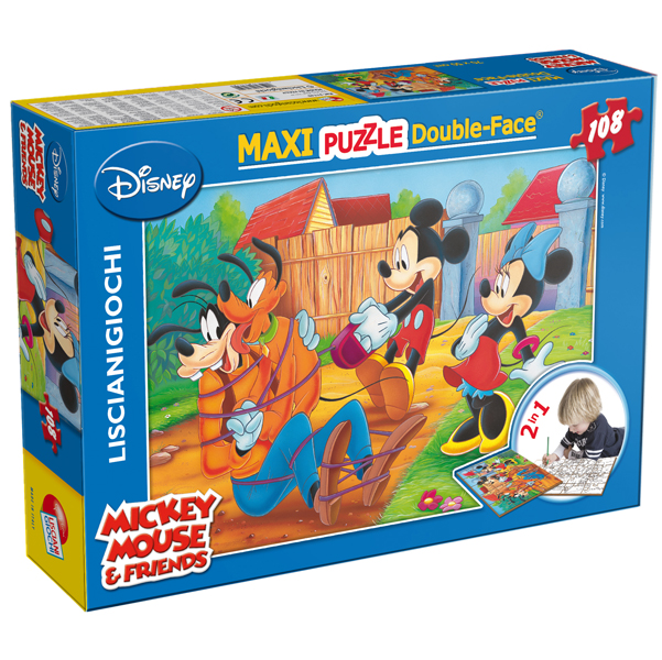 Puzzle Maxi 108pz Mickey My Friends Lisciani 31740 8008324031740