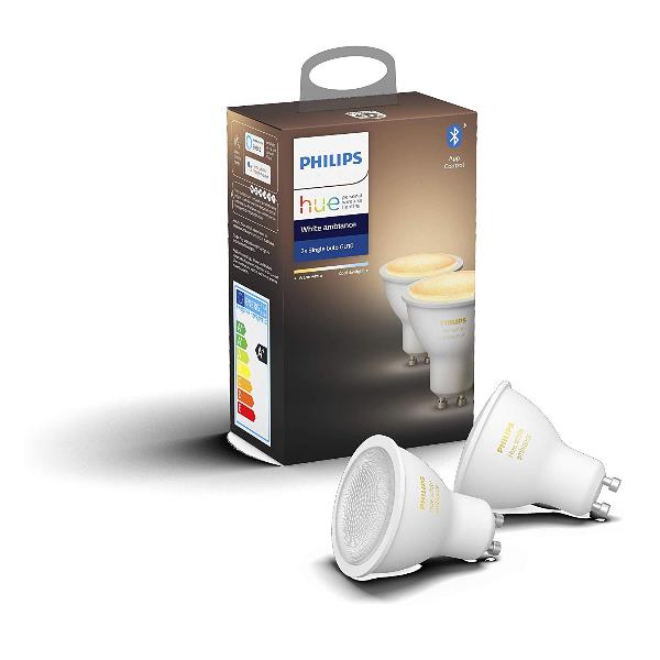 Hue White Ambiance 2 X Lampadine Philips 929001953303 8718699629298