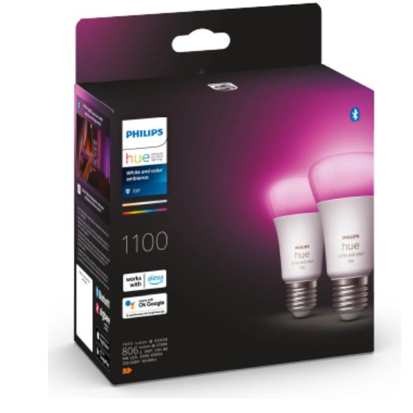 Hue White And Color Ambiance 2 X la Philips 929002468802 8719514291317