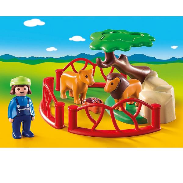 Recinto Dei Leoni 1 2 3 Playmobil 9378 4008789093783