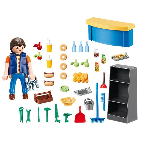 Custode con Chiosco Playmobil 9457 4008789094575