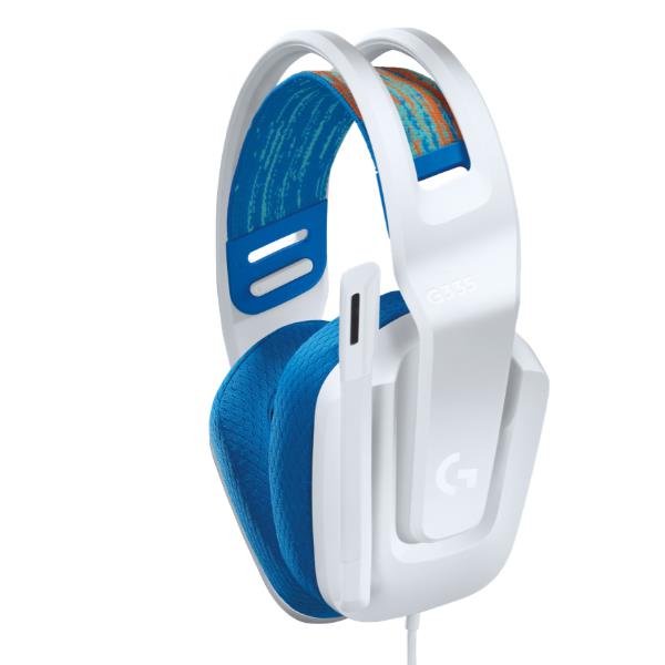 Headset Gaming G335 Wireless White Logitech 981 001018 5099206094796