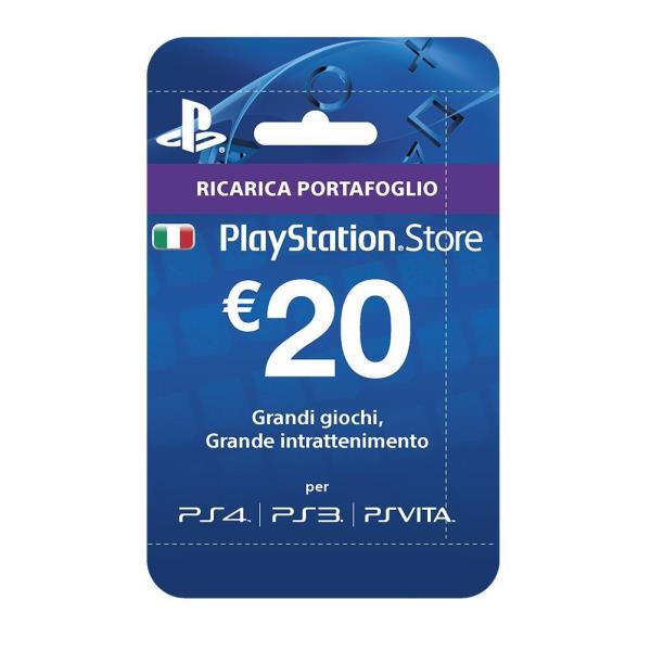 Playstation Live Cards Hang 20 Euro Sony 9894636 711719894636