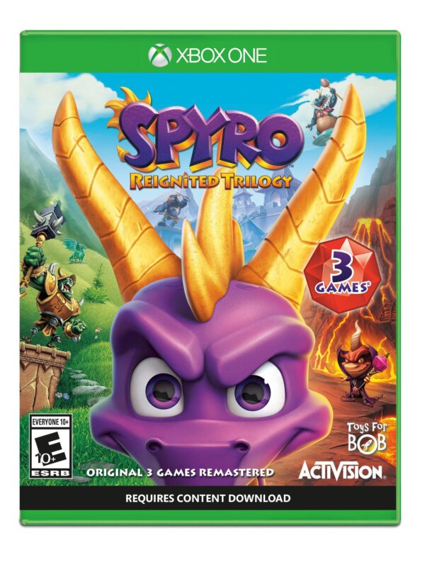 Xone Spyro Trilogy Reignited Activision 88242it 5030917242328