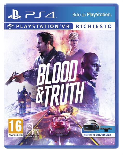 Ps4 Blood And Truth Vr Sony 9998594 711719998594