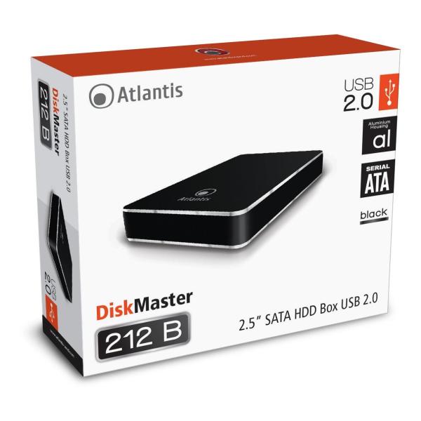 Box Esterno 2 5 Usb 2 0 Black Atlantis By Nilox A06 Hde 212b 8026974008899