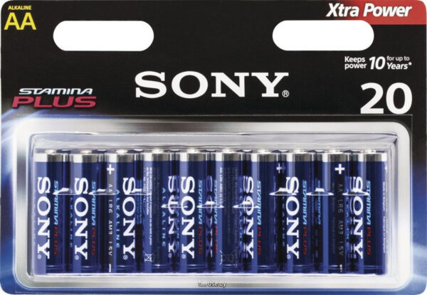 Alk Stamina Plus Lr6 Aa X20 Pcs Sony Rme Energy Am3 B20d 4901660143549