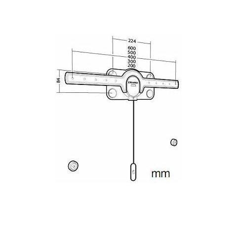 Staffa Fissa Fix It Vesa 600 50 60 Nilox Amer044060 3185280440603