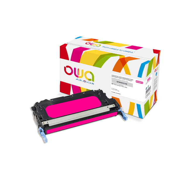 Toner Magenta Armor per Hp Color Laserjet 2700 3000 per 3500pag K12246ow 3112539605889