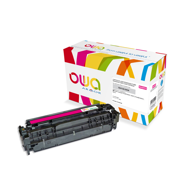 Toner Magenta Armor per Hp Clj Pro300 M351 M375 Pro400 M451 M475 K15581ow 3112539604905