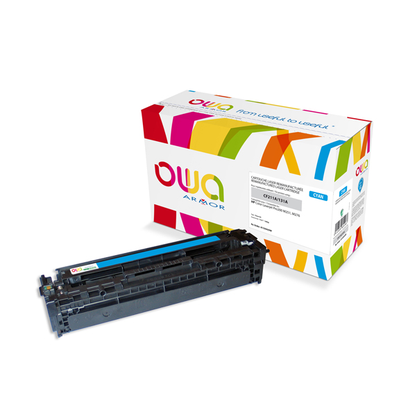 Toner Ciano Armor per Hp Clj Pro200 M251 M276 K15593ow 3112539604967