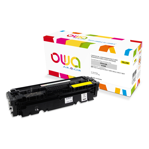 Toner Giallo Armor per Hp Color Laserjet Pro M377 M452 M477 K15945 3112539632915