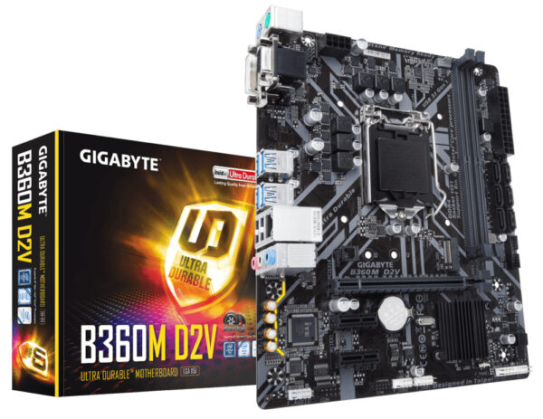 B360m D2v S1151v2 B360 Matx Gigabyte B360m D2v 4719331802905