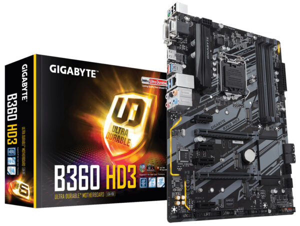 B360 Hd3 S1151v2 B360 Atx Gigabyte B360 Hd3 4719331802981