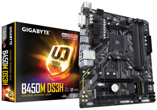 B450m Ds3h Am4 B450 Matx Gigabyte B450m Ds3h 4719331803827