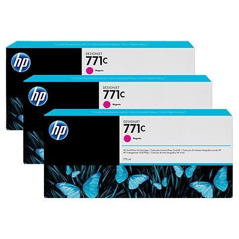 Cart Magenta 771c da 775 Ml 3pz Hp Inc B6y33a 887111301260