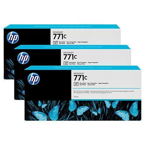 Cart 771c da 775 Ml Nero Foto 3pz Hp Inc B6y37a 887111301307