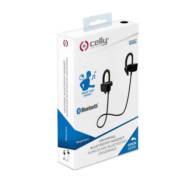 Bluetooth Sport Pro Earphone Celly Bhsportprobk 8021735726678