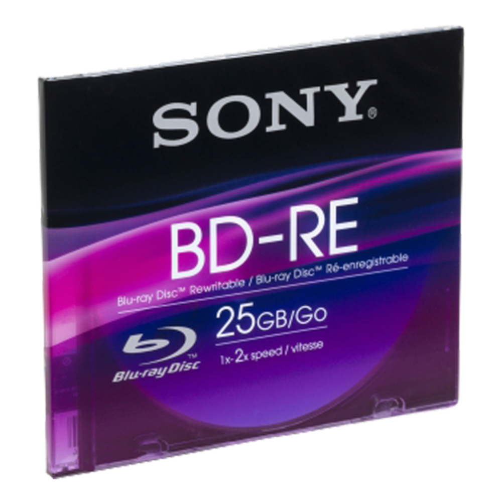 Blu Ray Disc 25gb Riscrivibile Sony Rme Retail Media Bne25sl 4905524833744