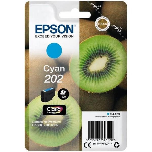 Cart Ciano Photo Kiwi 202 Epson C13t02f24020 8715946646237