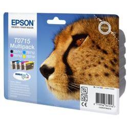 Ink Cartr Durabrite 4colour Epson Consumer Ink S1 C13t07154022 8715946624570